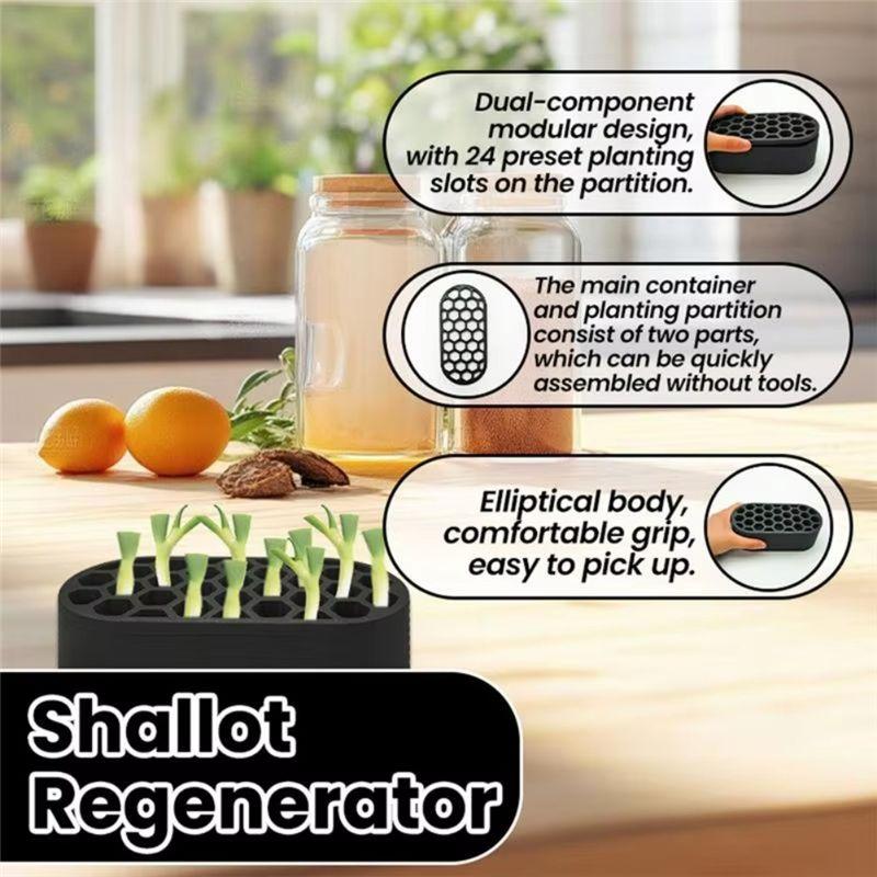 M-Modern-Scallion Planter Seedlingstarter Trays Regenerator System Growing Hydroponic For Lawn Gardening Indoor Home
