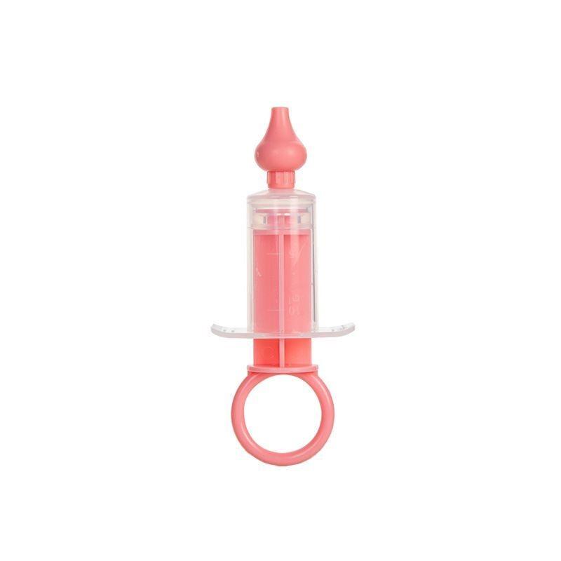 Baby Nasal Aspirator Professional Syringe Nasal Irrigator Infant Nose Cleaner Rinsing Device Reusable Silicone Nasal Suction Tip