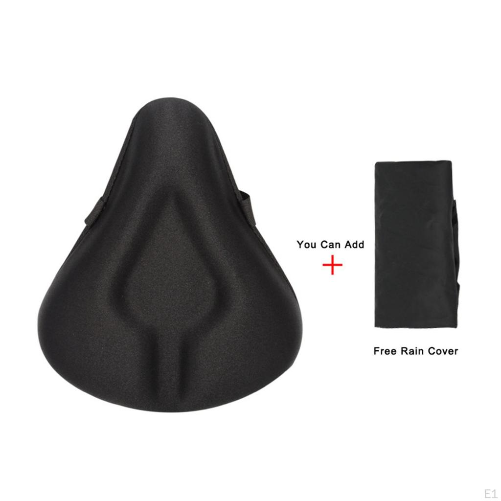 Bike Seat Cover, Exercise Cover Padded Cushion Comfortable with Rain