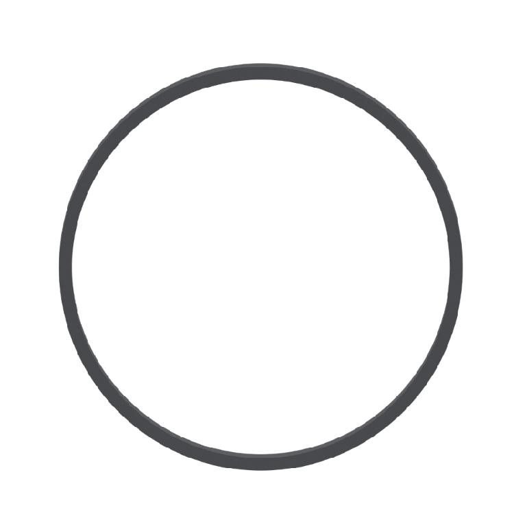 Rubberen Aandrijfriem voor Videospelers Riemen Hoge Elasticiteit 20-100mm Gevouwen Maat Optie Dikte 1.5mm