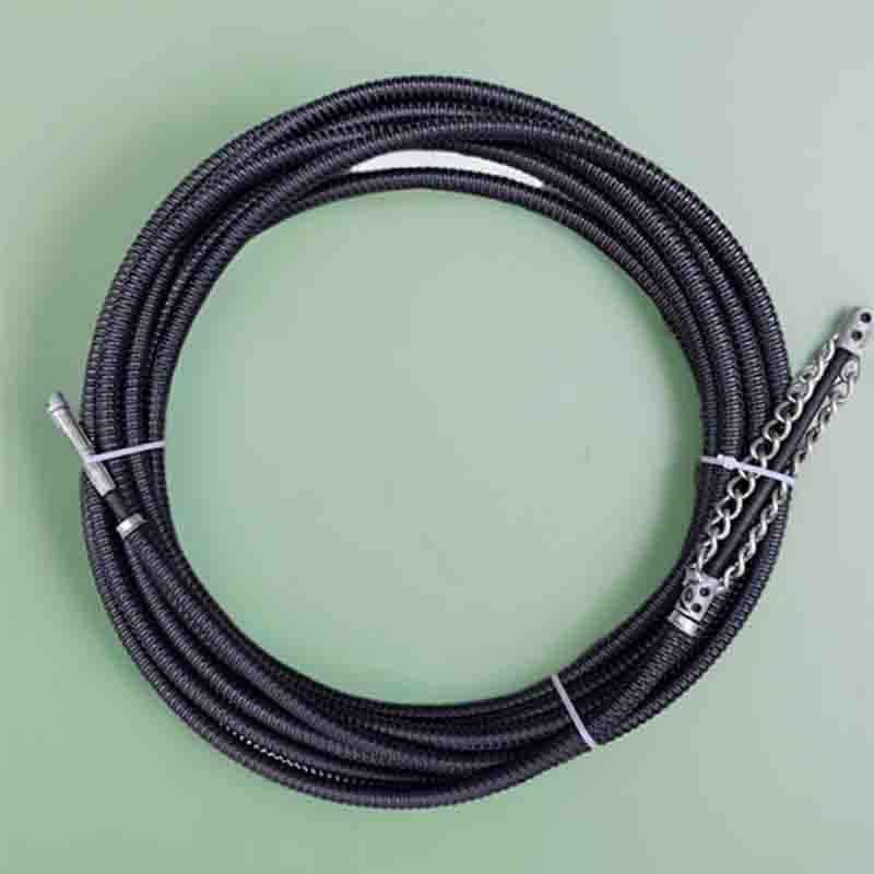 1-5 Meter Electric dredging sewer special tool artifact solid chain dredging spring oil pollution blocked pipeline dredging tool