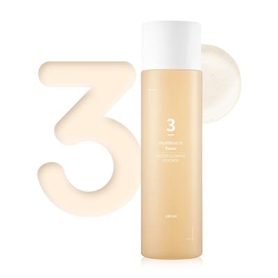 No.3 Super Glowing Essence Toner, Moisturizing, KBeauty, Korean Cosmetics, Sample