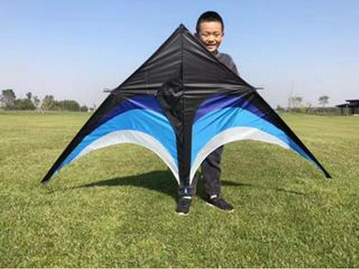 Great Plains Extra Large Rainbow Kite for Kids - Excellent Flying Cartoon Design