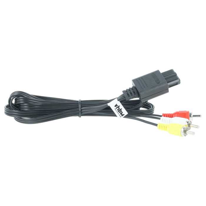 AV Cable - Vhbw - Nintendo NGC/N64/SFC/Gamecube - 3x RCA - 1.5 M - Wired