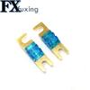 5Pcs/Set 30 40 60 80 100A 125A Nickel Plated Car Stereo Audio 32V AFS Mini ANL Fuses Auto Stud Fuses Circuits Protection Fuse Fuse Holders1