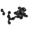 10Pcs Kayak Canoe Boats Nylon Deck Loops tie Pad Eye Buckle