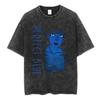 Vintage Washed Anime Perfect Blue Mima Kirigoe TShirts Mens Women Clothing Fashion Harajuku Oversized Short Sleeve T Shirts