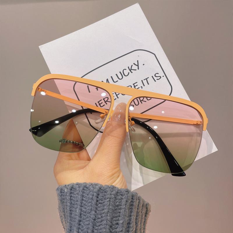 Ochelari de soare pătrați de lux pentru femei, ochelari de soare supradimensionați, design original de marcă, moda feminină, nuanțe pentru plajă, UV4