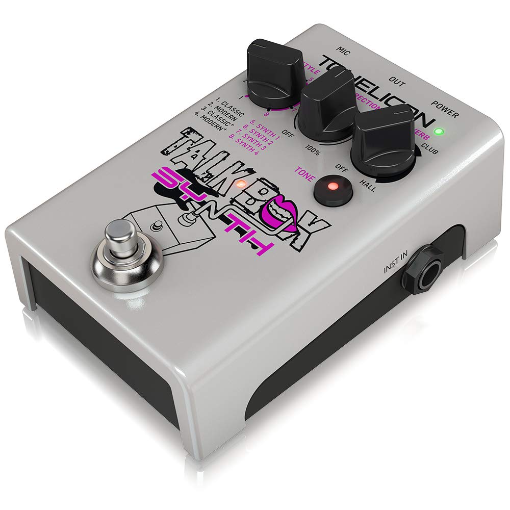 TC Helicon Vocal Effector Talk Box Synth Sound Studio Grade Reverb Adaptive Tone TALKBOX SYNTH