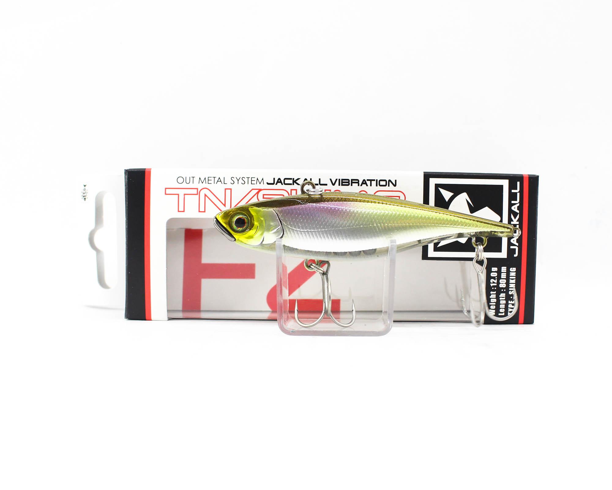 

Jackall TN 8 Тонкая Вибрационная Приманка HL Wakasagi (8858)