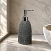 Resin Countertop Dispenser Bottle with Handaction Pump Ergonomic Frosted Soap