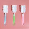 Long Handle Rotating Brush for Cleaning Glasses, Bottles, Teacups, and Baby Bottles