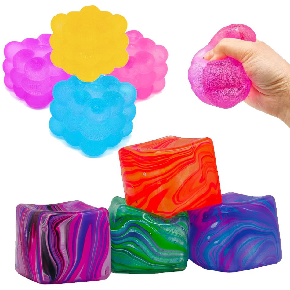 Bai Fen Bai Toys Boys Toys Toys Maltose Stress Ball Squishy Stretchy Slow Rebound Anxiety Stress Relief Sensory Fidget For Party Favors Girls
