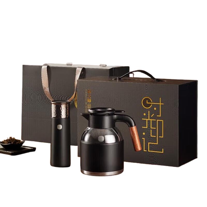 MENDASHI Time Imprint Platinum Tea & Travel Cup Set