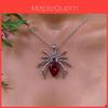 Gotische Donkere Spin Hanger Ketting Voor Mannen Vrouwen Halloween Cosplay Sieraden