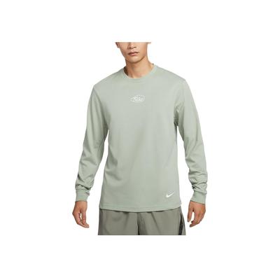 Primary Dri-Fit Quick-Dry Round Neck Long Sleeve T-Shirt Men Tops Light-Green HQ4736370