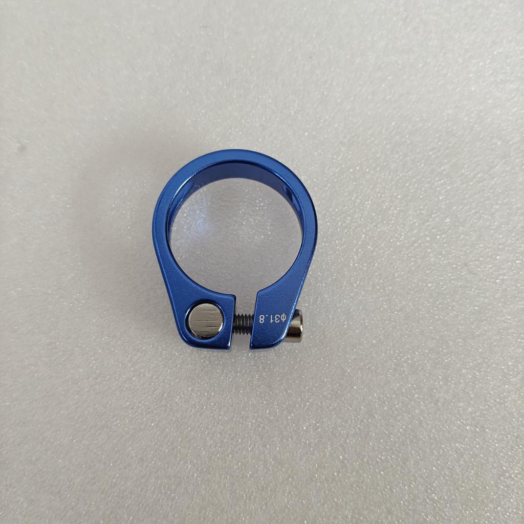 1 Stück Fahrrad-Sattelstützklemme 31,8/mm12,5mm Sitzrohrklemme MTB Fahrrad Sitzrohrklemme Fahrradteile Fahrradsattel Sattelklemme