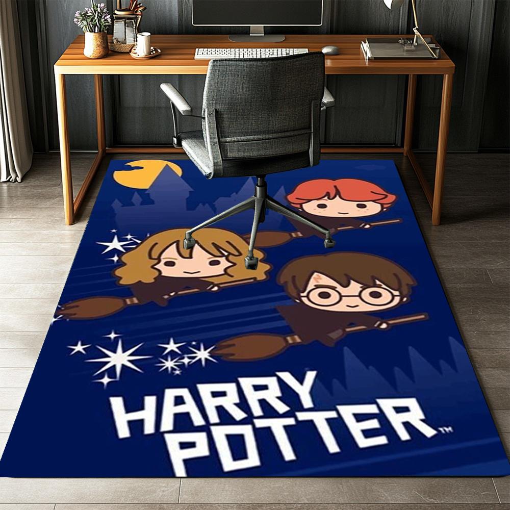 Harry Potter Printed Carpet,Rug,for Office Chair Living Room Bedroom Kitchen Room Decor Gifts.