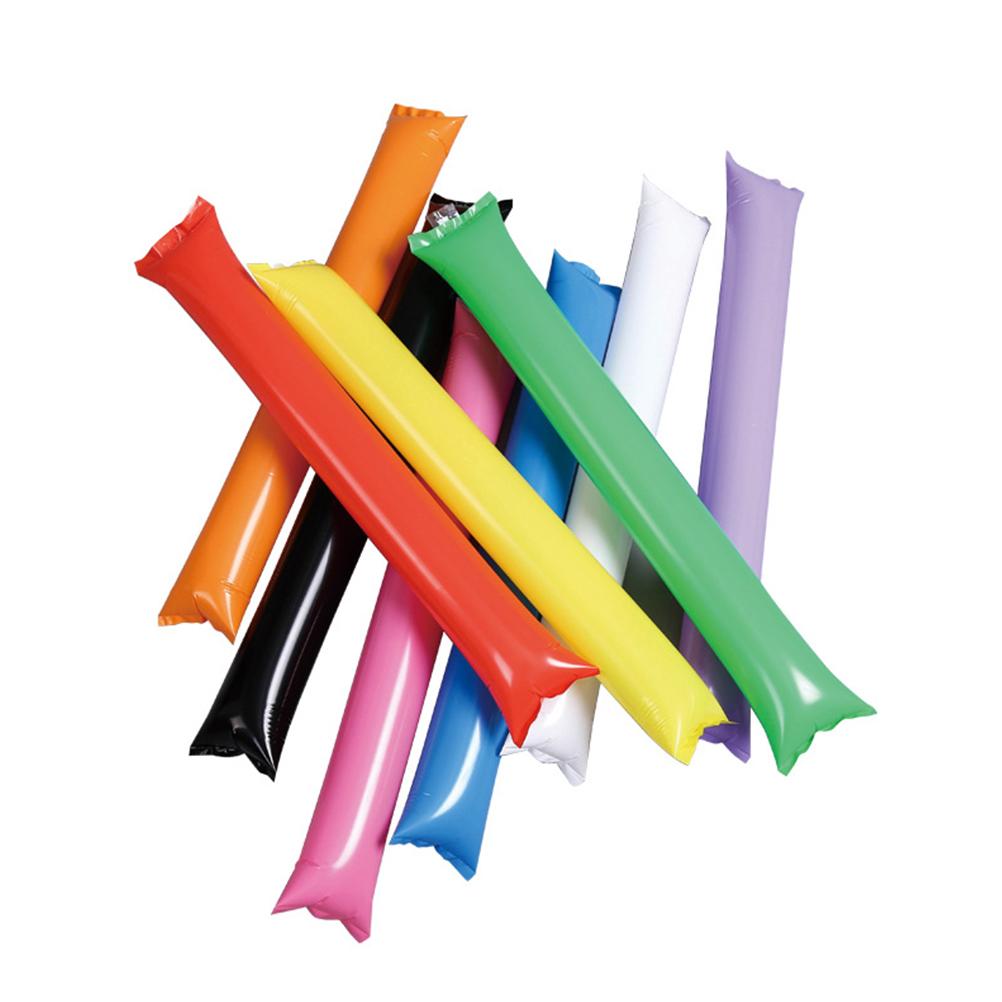24 szt. Nadmuchiwane Klaskacze Cheersticki Nadmuchiwane Pałki Pałeczki Balonowe Klaskacze Pałeczki do Kibicowania Instrumenty Hałasu Balony Koncertowe Imprezowe