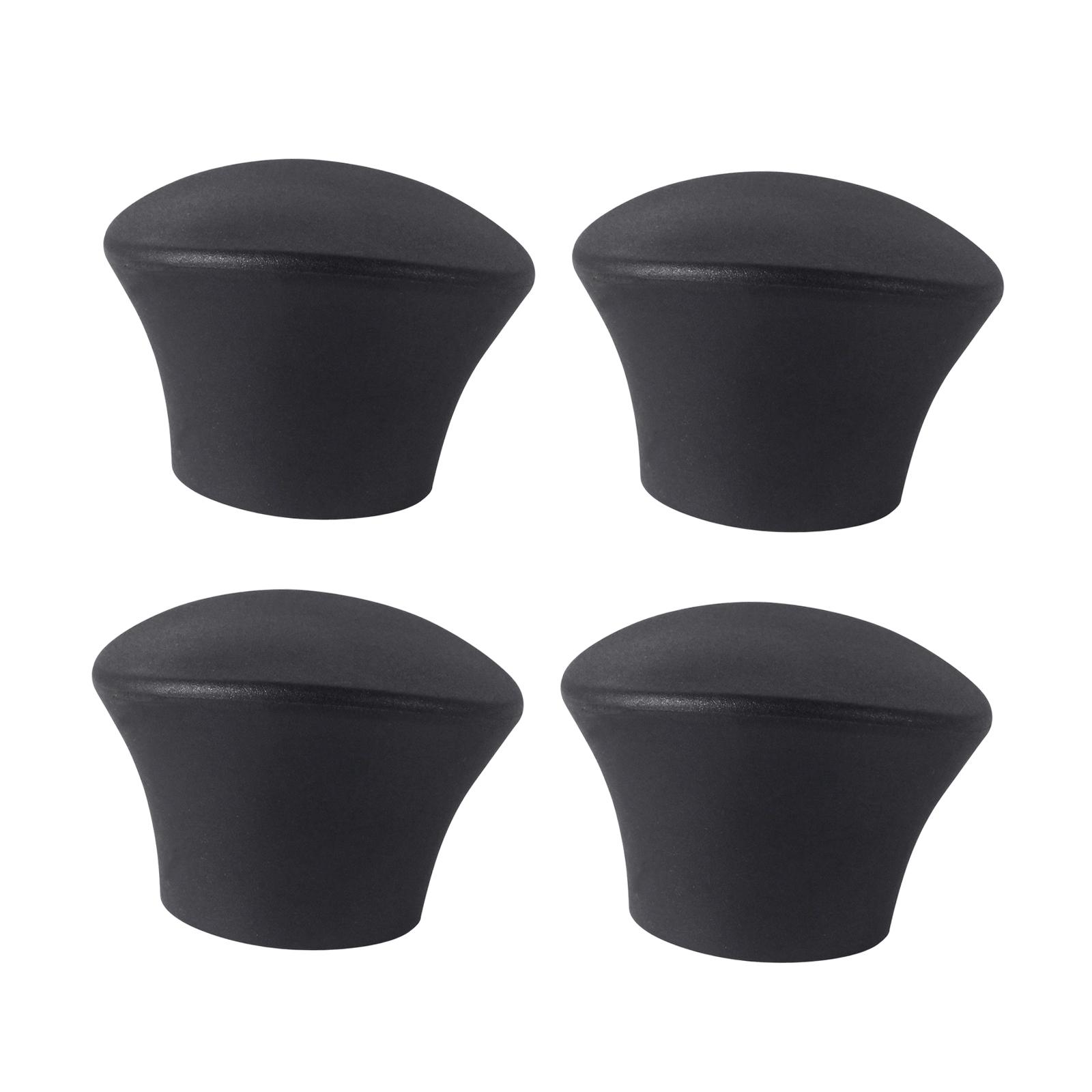 

4Pcs Pot Lid Knob Universal Pot Lid Replacement Grip Handle for Stockpot Saucepan чёрный