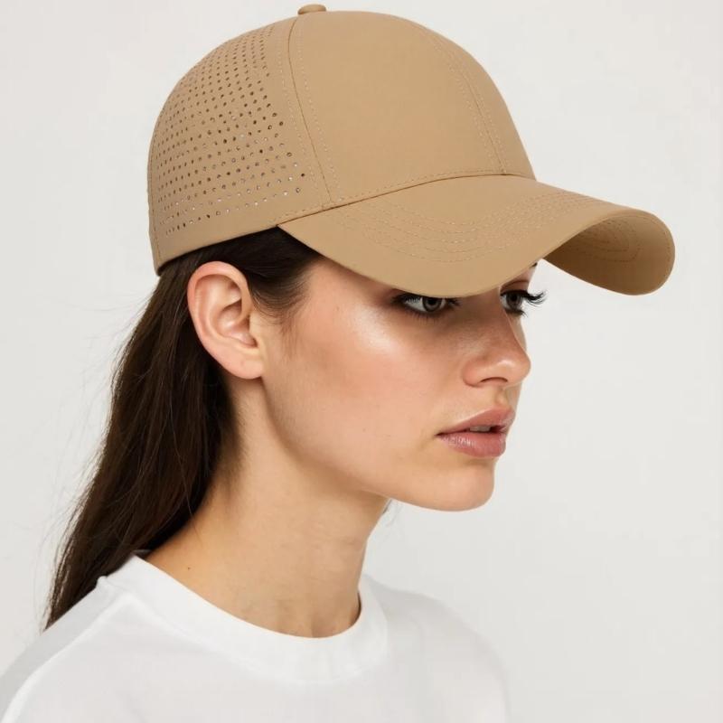 Fast Drying Baseball Cap With Airflow Design Comfortable Snapbacks Hat For Hiking Running Cycling Women Men Unisex