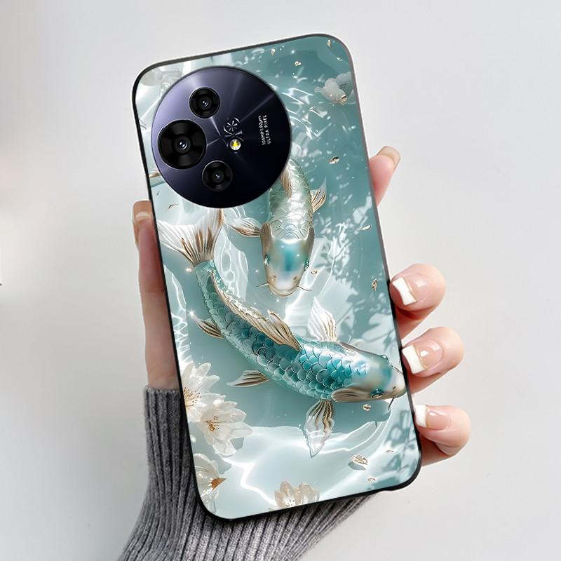 New Design Cute Case For TCL 50 NxtPaper 5G/50 Pro NxtPaper 5G/TCL P10/60 XE NxtPaper Shockproof Cover Black Case