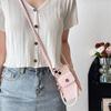 Pearl Strap Case For Samsung Galaxy S26 S24 FE S25 S23 Ultra S21 S22 Plus Wallet Card Flower Crossbody Cord Lanyard Bag Cover