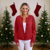 Women'S  Sweater Cute Fun Printing Sweater Fall And Winter Long Sleeve Knitted Sweater