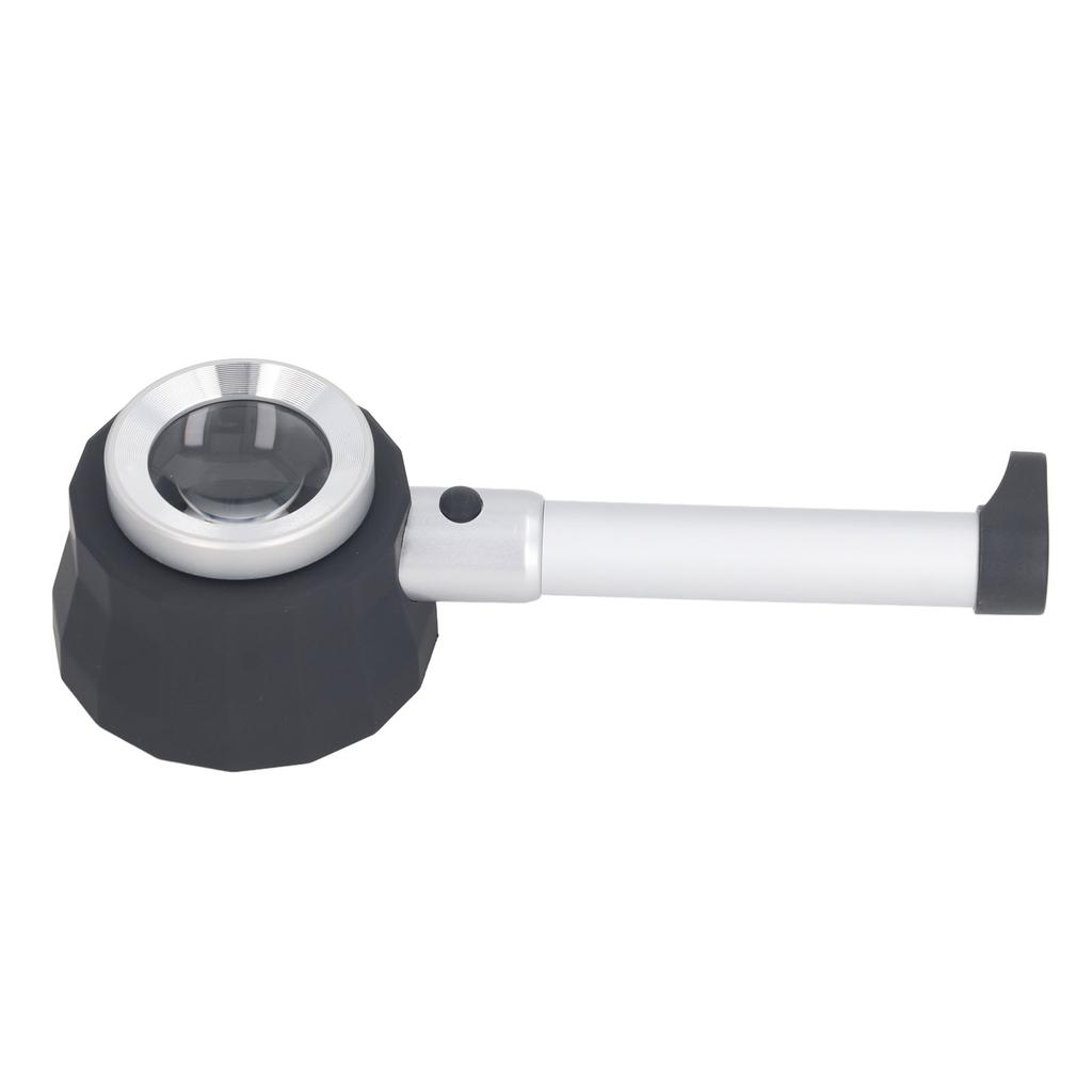 Handheld Microscope with LED Light Scale 45X Electronic Digital Portable for Jewelry Appreciation Paintings Reading