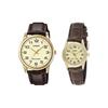 Casio Unisex Standard Series 38mm Gold Watch MTP-V001GL-9B LTP-V001GL-9B