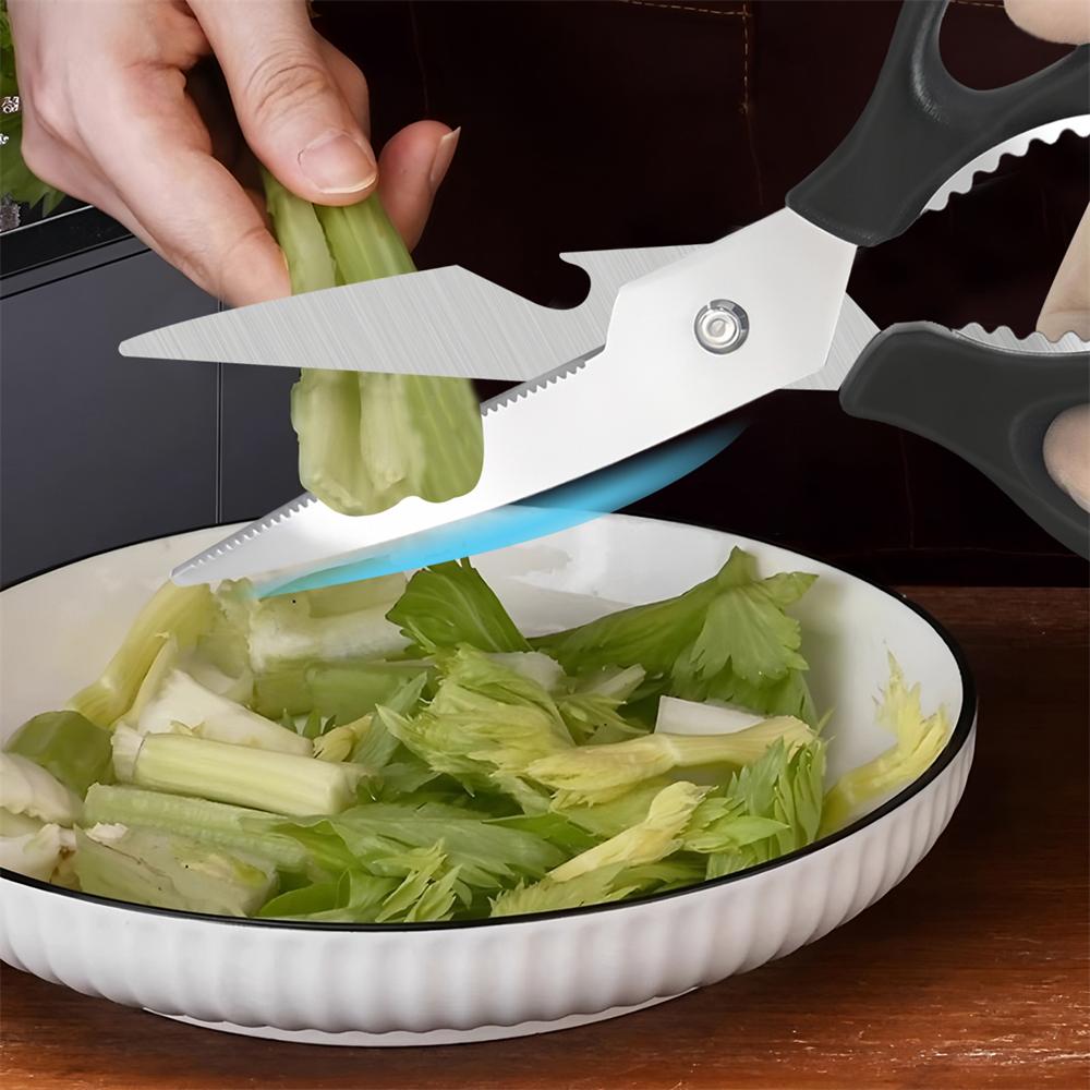 Multipurpose Scissors Kitchen Ergonomic Handle Scissors Kitchen Barbecue Scissors Food Scissors Kitchen Stuff Gadgets Scissors