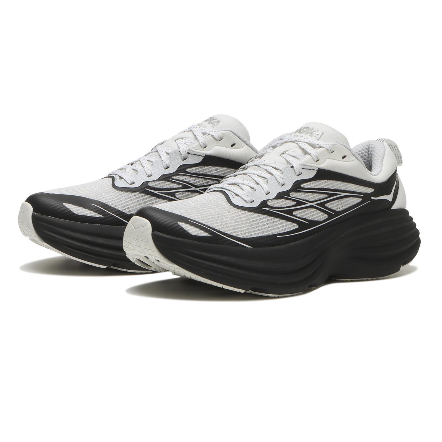 1155391-FLCK Hoka Bondi 8 TS Caged Frost Black (Men s) 8