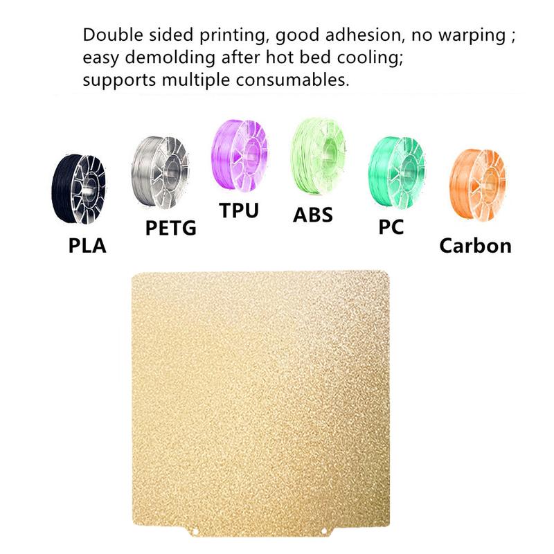Double Sided Magnetic Heated Bed 220x220mm Build Plate H1H PEI Sheet PEO PET Plate for Anycubic Mega Pro Anet A8 Duplicator I3