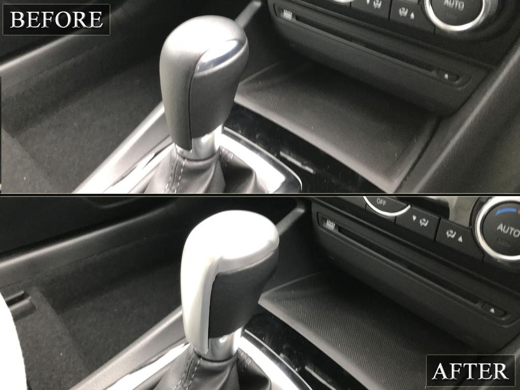 BRIGHTZ Shift Knob Satin for Axela Sport Compatible with and FS Cover, Silver, (Late Model) [SHI-NOBU-007] BM2AS, BM2FS, BM5AS, BM5FS, BMLFS, BM2,