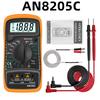 XL830L Handheld Digital Multimeter LCD Backlight Portable AC/DC Ammeter Voltmeter Ohm Voltage Tester Meter Multimetro