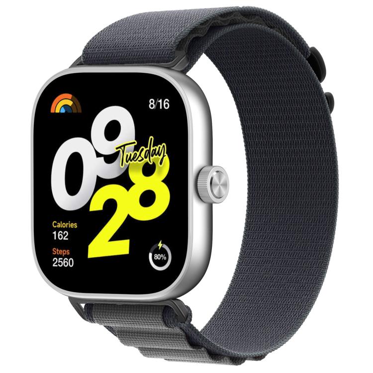 Alpine Nylon Loop Sport Watch Band For Xiaomi Band 10 Pro / Redmi Watch 6 / 5, Adjustable Breathable Replacement Wrist Strap