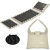 Neo-Sport Ns-902 Spiked Acupressure Mat, Gray And Black