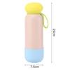 Borraccia Termica da 740 ml ad Alta Capacità con Manico Acciaio Inossidabile a Doppia Parete Sottovuoto per Bevande Regalo Tazza Termica da Esterno