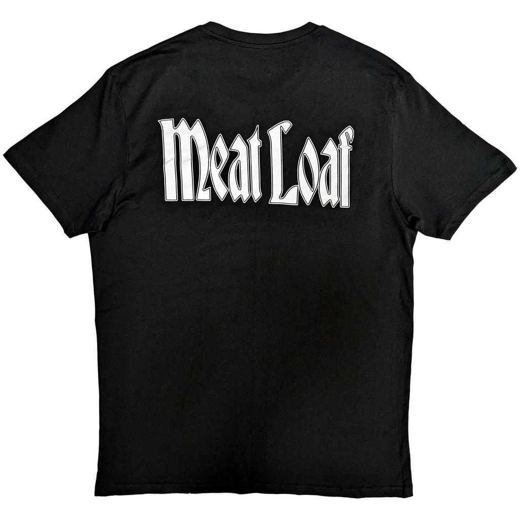 Meat Loaf Unisex Adult Bat Out Of Hell Potah Bavlna na zádech Tričko s potiskem