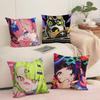 Game Zenless Zone Zero Cushion Cover Soft Short Plush Pillow Cover Smooth Cozy Texture Aesthetic Cushion Case Home Decor