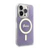 Guess 4G Magsafe - Etui Iphone 14 Pro (Purpurowy)