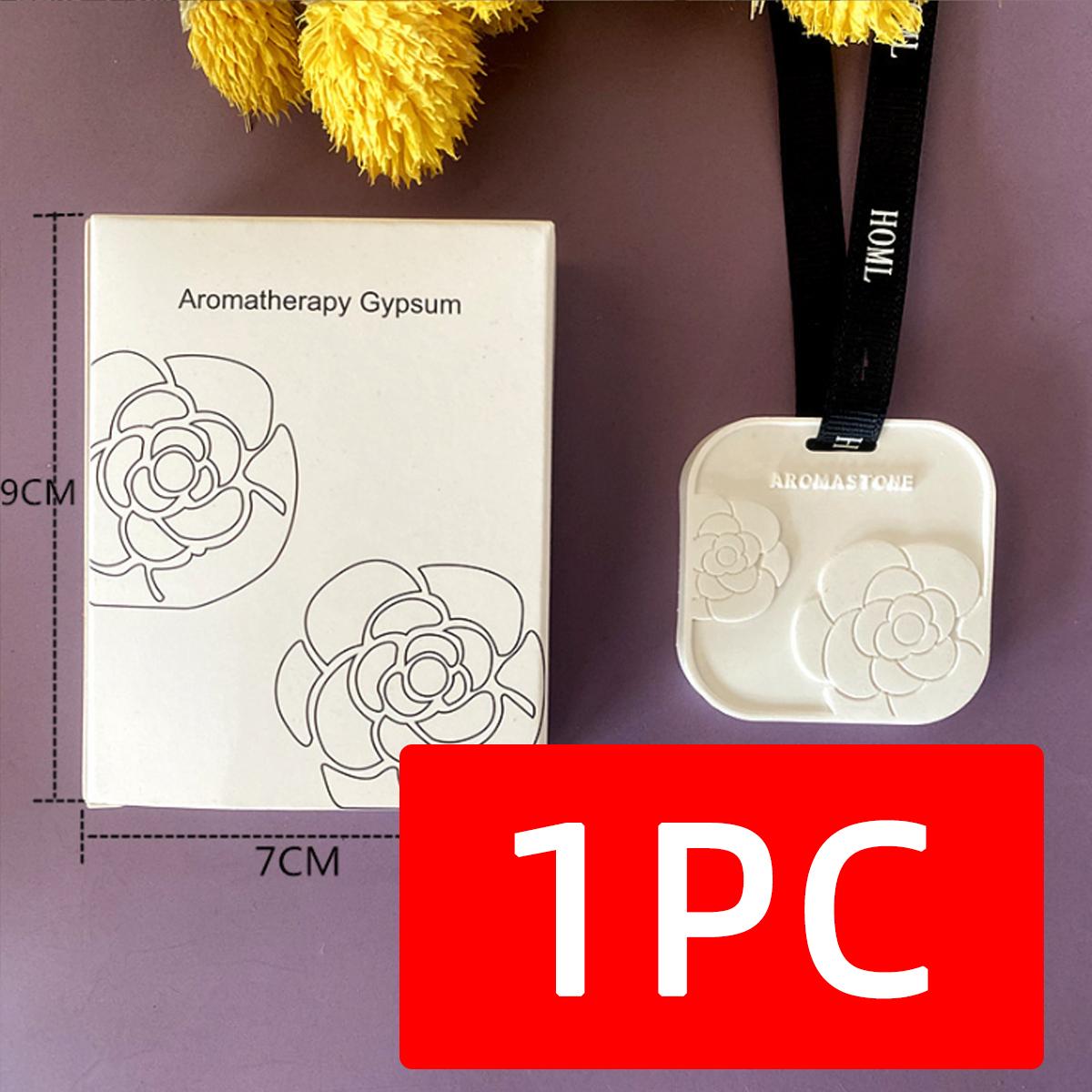 

Твердый гипсовый ароматизатор-подвеска для шкафов, комодов, автомобилей - Долгоиграющий домашний аромат с ленточным декором 1pc