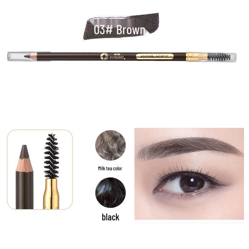 

Водостойкий, не размазывающийся двусторонний карандаш для бровей Jianzhixiu для естественного дизайна микроблейдинга