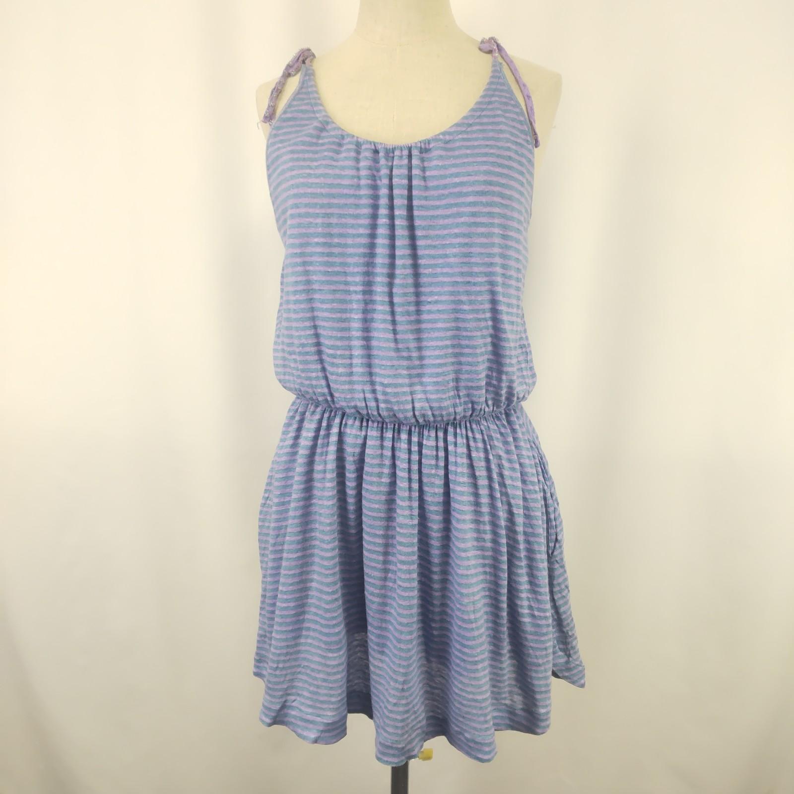 

SEE BY CHLOE Strap Sleeveless Dress [XS/Knee Length/Blue×Purple](USED)