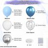Blue Balloon Set Opening Arrangement Balloon Decoration Indoor And Outdoor Balloon Chain Shopping Mall Decoration Supplies