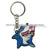 Ocean Shark PVC Keychain Pendant Ornament Gift