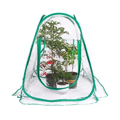 Sera Mini Bitki Örtüsü Açılır PVC Seralar Arka Bahçe Çiçek Yetiştirme Bahçesini Korur