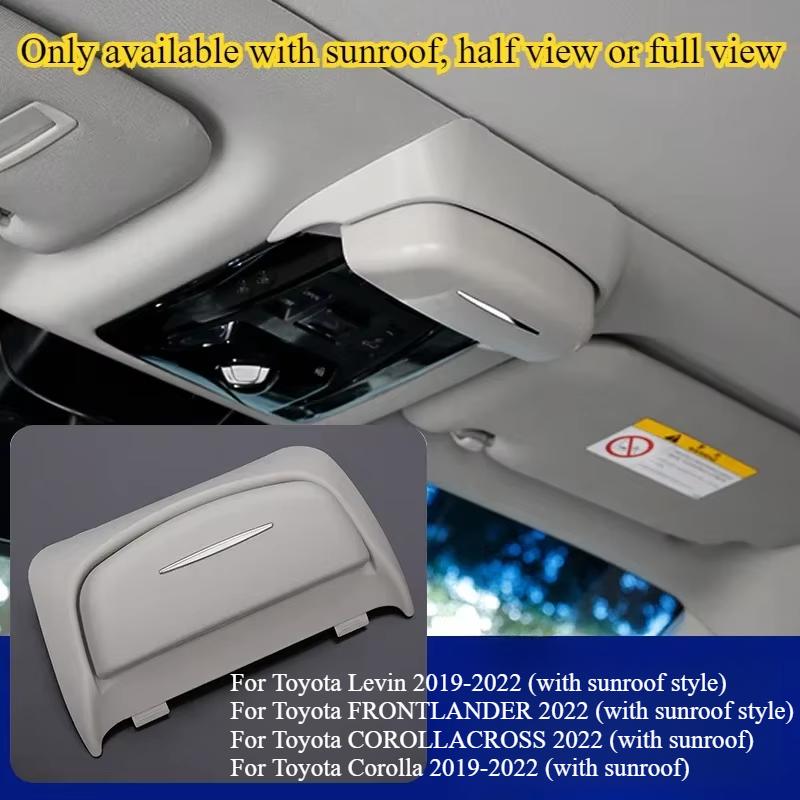 Per Toyota Corolla/Corolla Cross/Harrier/Frontlander/Levin Custodia per Occhiali da Auto Clip Porta Occhiali da Sole Accessori Interni Auto