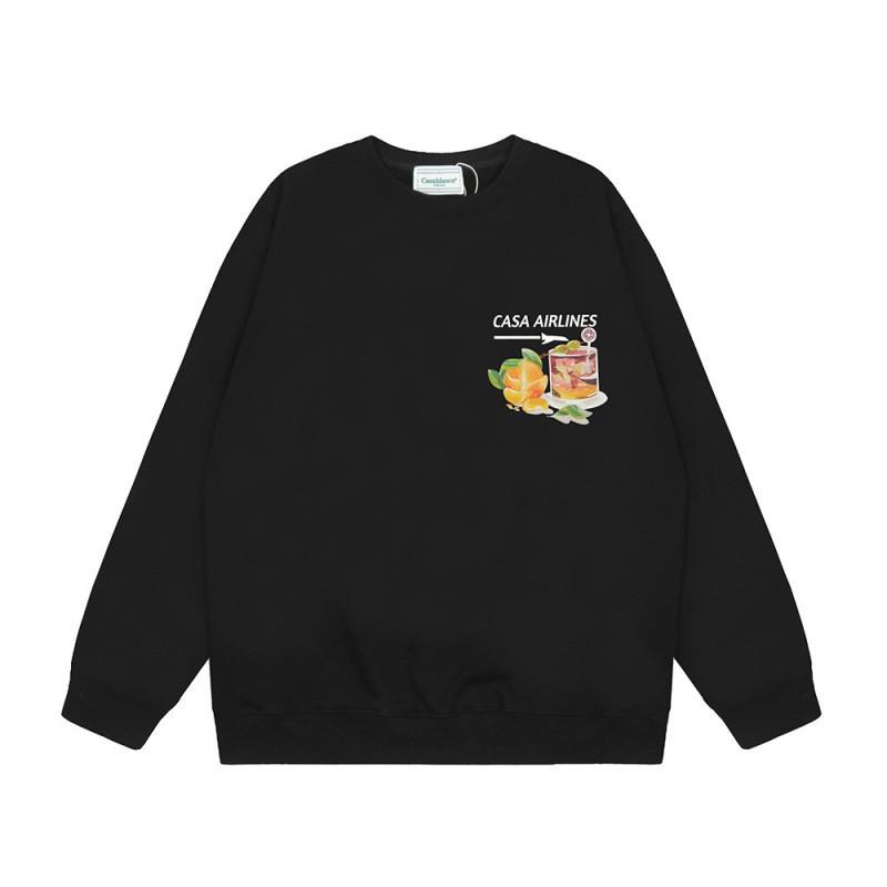 Unisex Oversized Cotton Graphic Print Crewneck Sweatshirt Winter Casual Wear