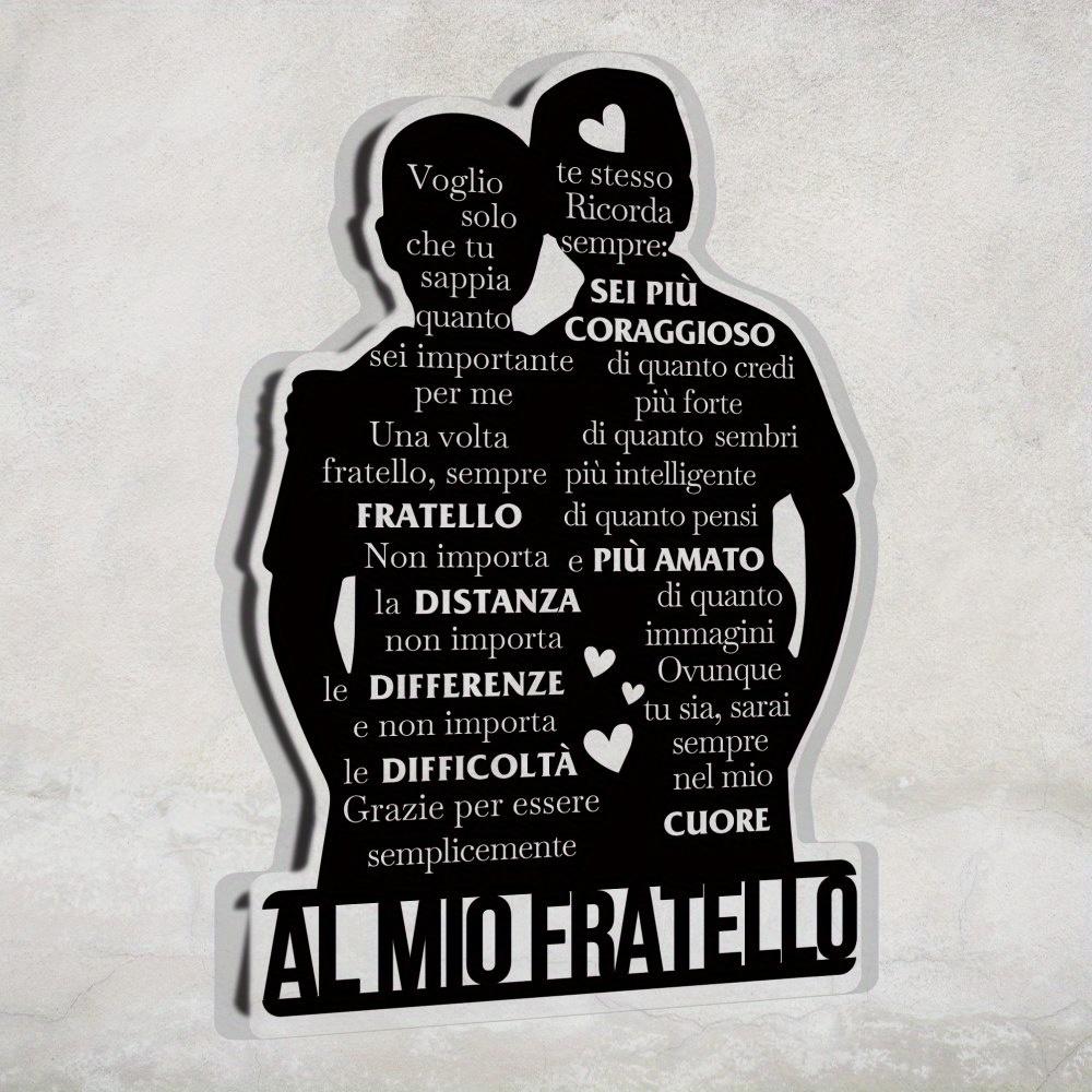 1pc Italian Acrylic Friendship Sign, Putuo Decor - 'You Are Important Enough' Desktop Decoration for Home, Farmhouse, Living Room